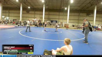 92 lbs Quarterfinal - Wesley Kent, Team Sublime vs Vincent Herzog, St. Maries Wrestling Club