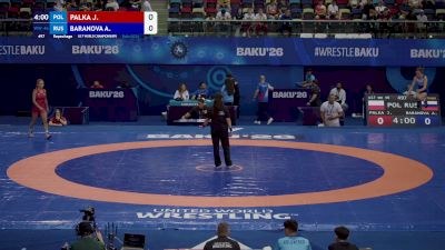 46 kg Repechage - Julia Palka, Poland vs Alina Baranova, Russia
