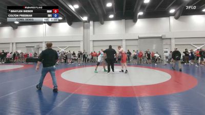 215 lbs Cons. Semis - Braylen Bieber, Immortal Awc vs Colton Freeman, Reverence Wrestling Club