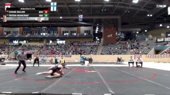 150 lbs Cons. Round 3 - Triton Moncrief, Frederick Douglass vs Chase Gillum, Boyd County