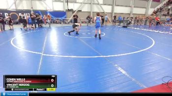 98 lbs Champ. Round 1 - Vincent Herzog, St. Maries WC vs Cohen Wells, Ascend Wrestling Academy