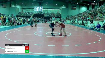 112 lbs Quarterfinal - Easton Martin, John Wayne Corcoran Wrestling Association vs Hunter Newhart, Georgia