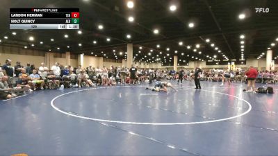 126 lbs Round 2 Champ & Wb (32 Team) - Holt Quincy, Alabama Elite Black vs Landon Herman, Team Shutt Weston