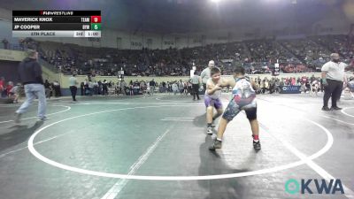 105 lbs Consi Of 4 - Santana Hernandez, Lone Grove Takedown Club vs Cael Pritchard, Bristow Elementary Wrestling Club