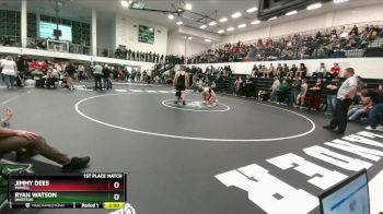 215 lbs 1st Place Match - Ryan Watson, Riverton vs Jimmy Dees, Powell