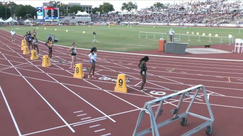High School Girls' 200m 4A, Finals 1