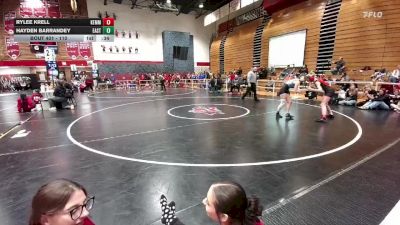 110 lbs Cons. Round 3 - Hayden Barrandey, Cheyenne East vs Rylee Krell, Kemmerer