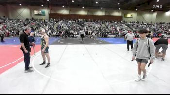 150 lbs Semifinal - Talan Acain, Top Fuelers WC vs Caleb Sharron, Nevada Elite WC