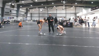 124 lbs Cons. Semis - Bayleigh Cooper, Cowgirls Wrestling Club vs Gigi Bragg, Cowgirls Wrestling Club