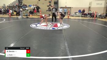 110 lbs Cons. Semi - Bo Diercks, ROCORI vs Jack Kutz, No Nonsense Wrestling