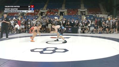 138 lbs Cons. Sub-rd Of 32 - Caleb Poe-Hatten, Montana vs Brody Shaffer, New York