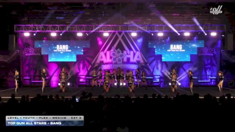 Top Gun All Stars - Bang [2026 L1 Youth - Flex - Medium Day 3] 2026 Aloha Grand Nationals