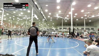 128 lbs Rr Rnd 2 - John Segata, Council Rock South - HSAm vs Emilio Albanese, Emmaus - HSAm