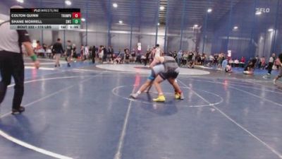 175 lbs Quarterfinal - Colton Quinn, Triumph Trained vs Shane Morrell, Seagull Wrestling Club