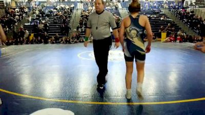 124 lbs 1st Place Match - Ava Sommers, Walsh Jesuit High School vs Braylee Ireland, Knoch Hs