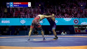 97 kg 1/4 Final - Amirali Hamid Azarpira, Iran vs Vicky Vicky, India