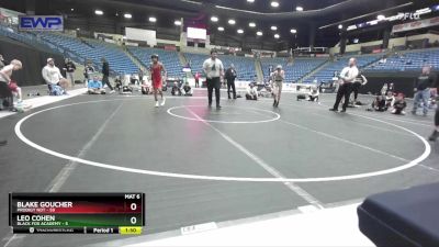 92 lbs Round 4 (10 Team) - Blake Goucher, Prodigy NDT vs Leo Cohen, Black Fox Academy