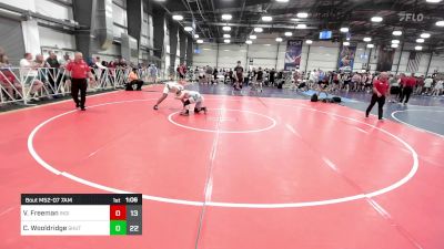 182 lbs Round Of 64 - Vinnie Freeman, Indiana Outlaws White vs Colin Wooldridge, TS Wrestling Prep