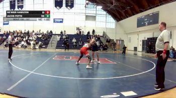 157 lbs 3rd Place Match - De`Mier Hamilton, Washington & Jefferson vs Jacob Potts, Thiel College