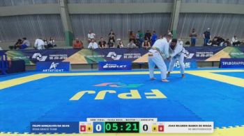 JOAO RICARDO RAMOS DE SOUZA vs FELIPE GONÇALVES DA SILVA 2026 FPJJ Copa Grandes Mestres Etapa 3