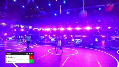 116 lbs Round Of 32 - Karisa Craig, Rifle vs Lily Ross, Nebraska Wr Ac