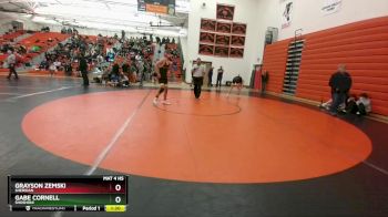 165B Round 4 - Grayson Zemski, Sheridan vs Gabe Cornell, Shoshoni