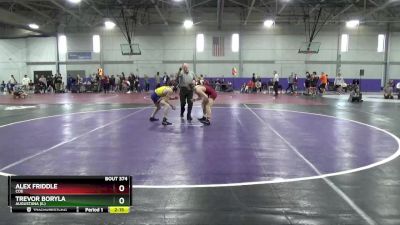 133 lbs Semifinal - Trevor Boryla, Augustana (IL) vs Alex Friddle, Coe