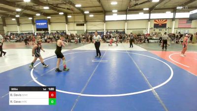 98 lbs Rr Rnd 3 - Bryson Davis, Dove Creek vs Raanan Cova, Hyperbolic WC