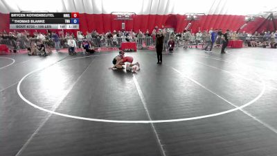106 lbs Cons. Sub-quarters - Brycen Kothenbeutel, Mn Elite vs Thomas Blanke, The Wrestling Academy