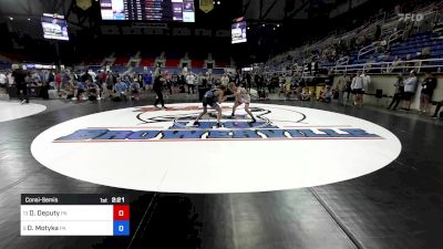 120 lbs Consolation - Dominic Deputy, PA vs Davis Motyka, PA