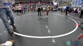 37 lbs Consolation - Lochlan Dixon, Lexington Wrestling Club vs Easton Civitts, Harrah Little League Wrestling