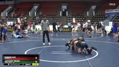 82 lbs Round 4 (6 Team) - Parker Day, Belding vs Anthony Drain, Force Elite