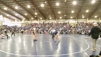 141 lbs Cons. Round 4 - Adam Brubaker, Clearfield vs Logan Memmott, Layton