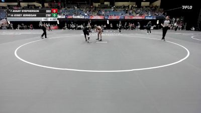 157 lbs Champ. Round 2 - 7 Avant Stepherson, Southern Oregon vs 10 Josey Jernegan, Saint Mary