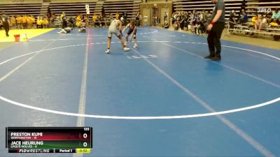 135 lbs Quarterfinals (8 Team) - Preston Kumi, Worthington vs Jace Heurung, LPGE/B Wolves