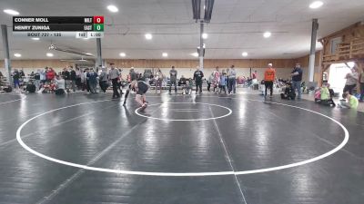 135 lbs Consi Of 8 #2 - Conner Moll, Milton vs Henry Zuniga, East Stroudsburg