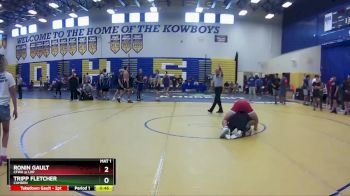 175 lbs Cons. Round 6 - Tripp Fletcher, Camden vs Ronin Gault, CFWA @ LHP