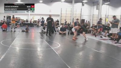 76 lbs Rr Rnd 3 - Lucas Schuman, Mat Assassins Red - BK8E vs Kohyn Deputy, Revival Black - BK8E