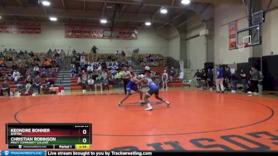 174 lbs Quarterfinal - Christian Robinson, Pratt Community College vs Keondre Bonner, Barton