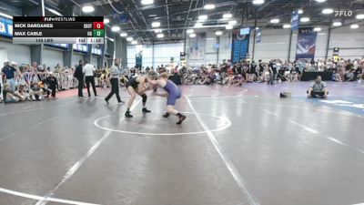 145 lbs Rr Rnd 3 - Nick Dardanes, Team Shutt Garnett Trained vs Max Cable, Ohio Gold