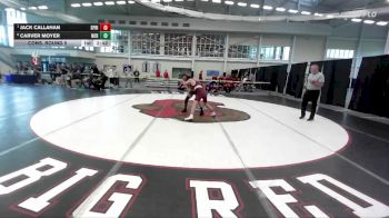 133 lbs Cons. Round 5 - Carver Moyer, Norwich vs Jack Callahan, Springfield