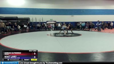 144 lbs Round 5 - Adrian Gutierrez, Jerome vs Wyatt Laney, Lewiston Wrestling Club