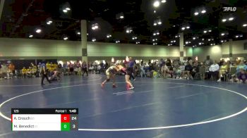 125 lbs Round 4 (16 Team) - Mariaha Benedict, Iowa Despicables vs Avery Crouch, Charlie`s Angels-IL Blk