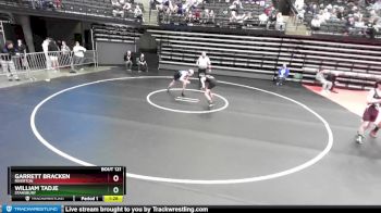 109 lbs Champ. Round 2 - Garrett Bracken, Riverton vs William Tadje, Stansbury