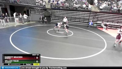 109 lbs Champ. Round 2 - Garrett Bracken, Riverton vs William Tadje, Stansbury