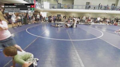 44.9-47.7 lbs Champ. Round 2 - Logan Jensen, Westlake Wrestling Club vs Boston Hood, Ravage