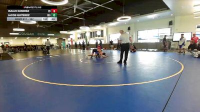 157 lbs Cons. Round 1 - Jacob Guiterez, Beaumont vs Isaiah Ramirez, Palm Desert