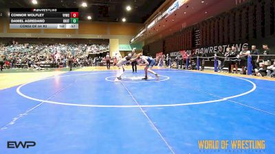 125 lbs Consi Of 64 #2 - Connor Wolfley, VVWC vs Daniel Agredano, Khutulun