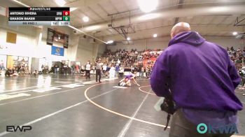 106 lbs Rr Rnd 1 - Antonio Rivera, Sperry Wrestling Club vs Grason Baker, Mannford Pirate Youth Wrestling