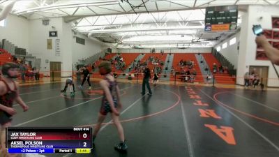 70 lbs Semifinal - Jax Taylor, Cody Wrestling Club vs Aksel Polson, Thermopolis Wrestling Club